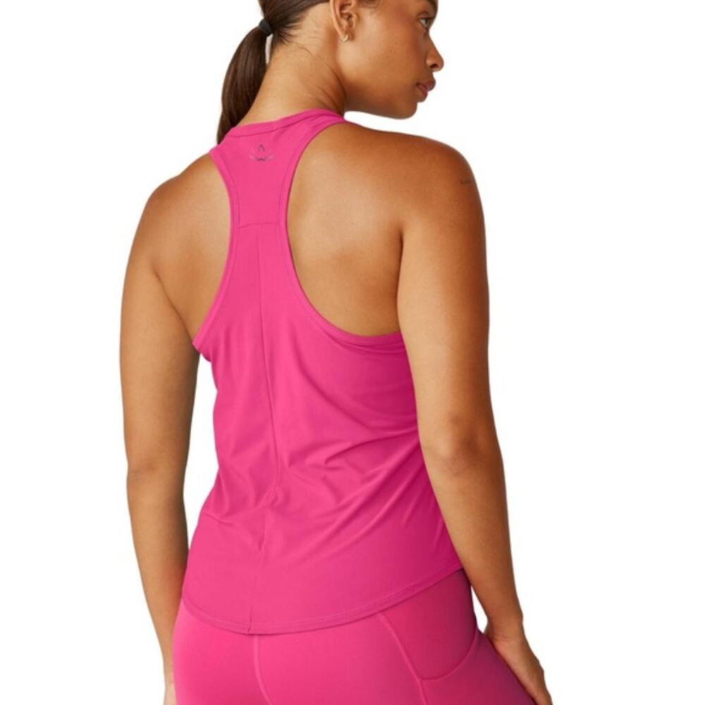 Beyond Yoga Hot Pink Racerback Tank Top